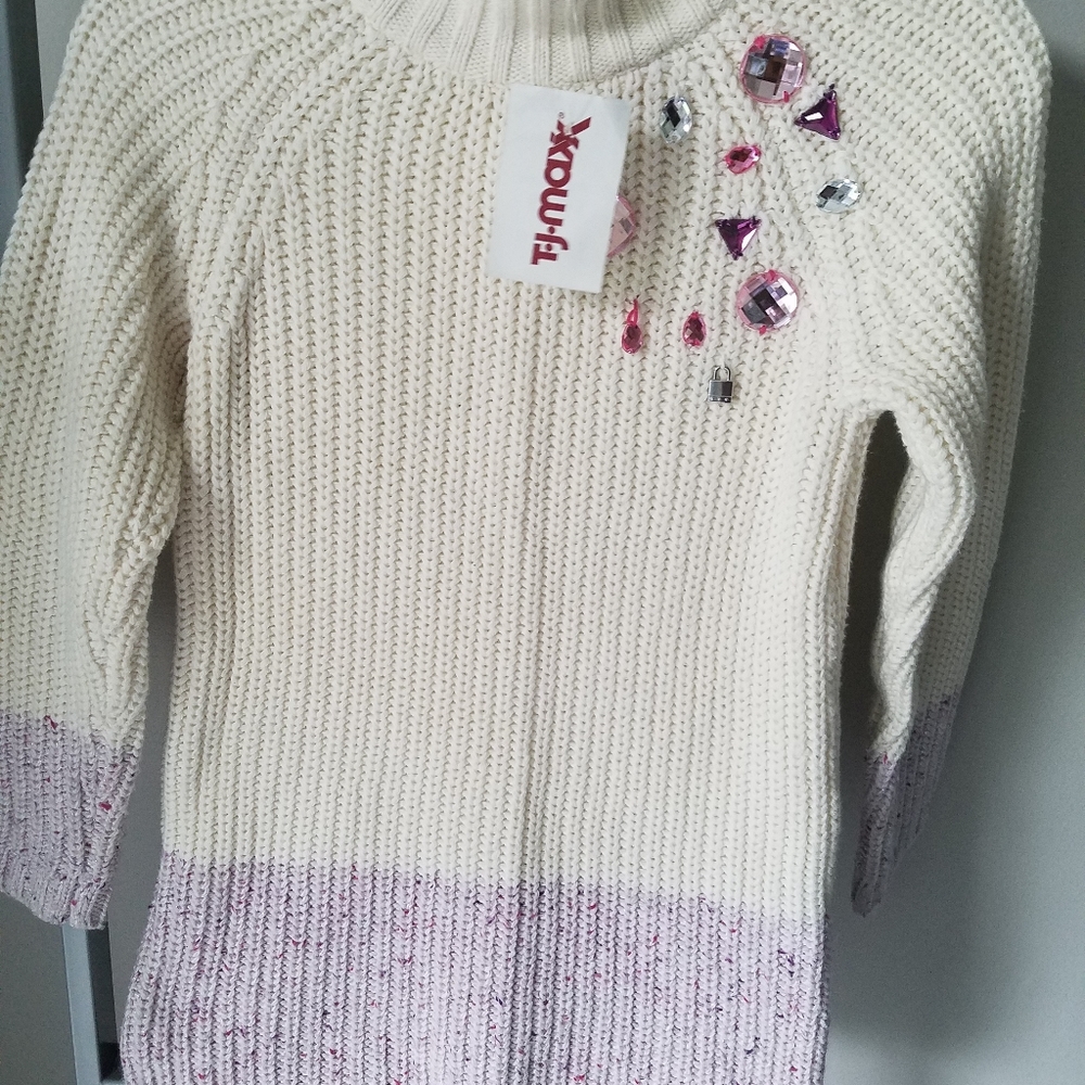 Girls Sweater Dress, Size 5/6